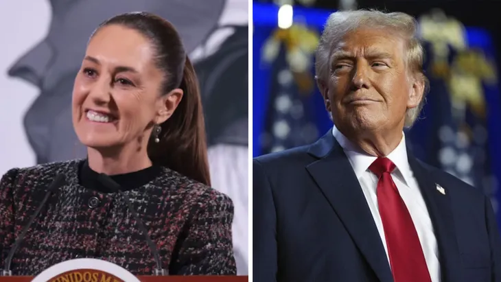 Sheinbaum y Trump acuerdan pausar por un mes la aplicación de los aranceles para México