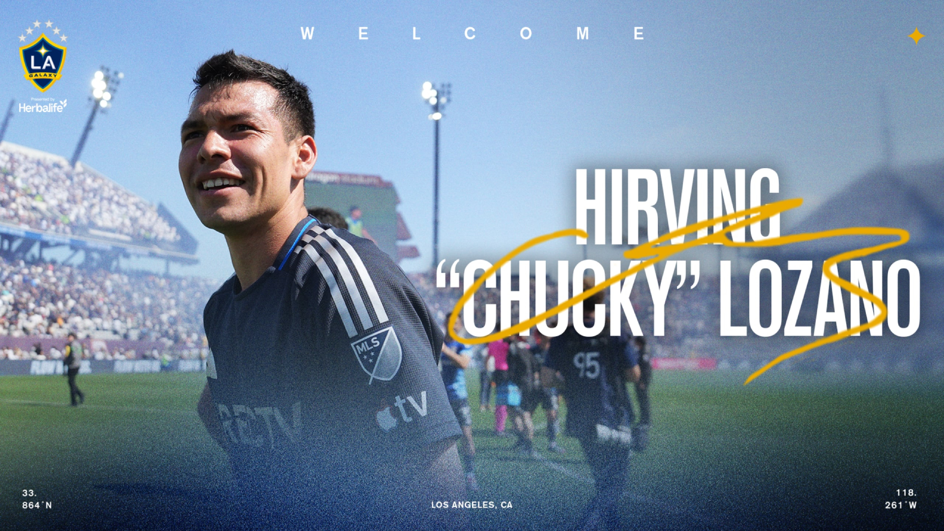 LA Galaxy ficha a la estrella mexicana Chucky Lozano tras largo pulso con San Diego FC